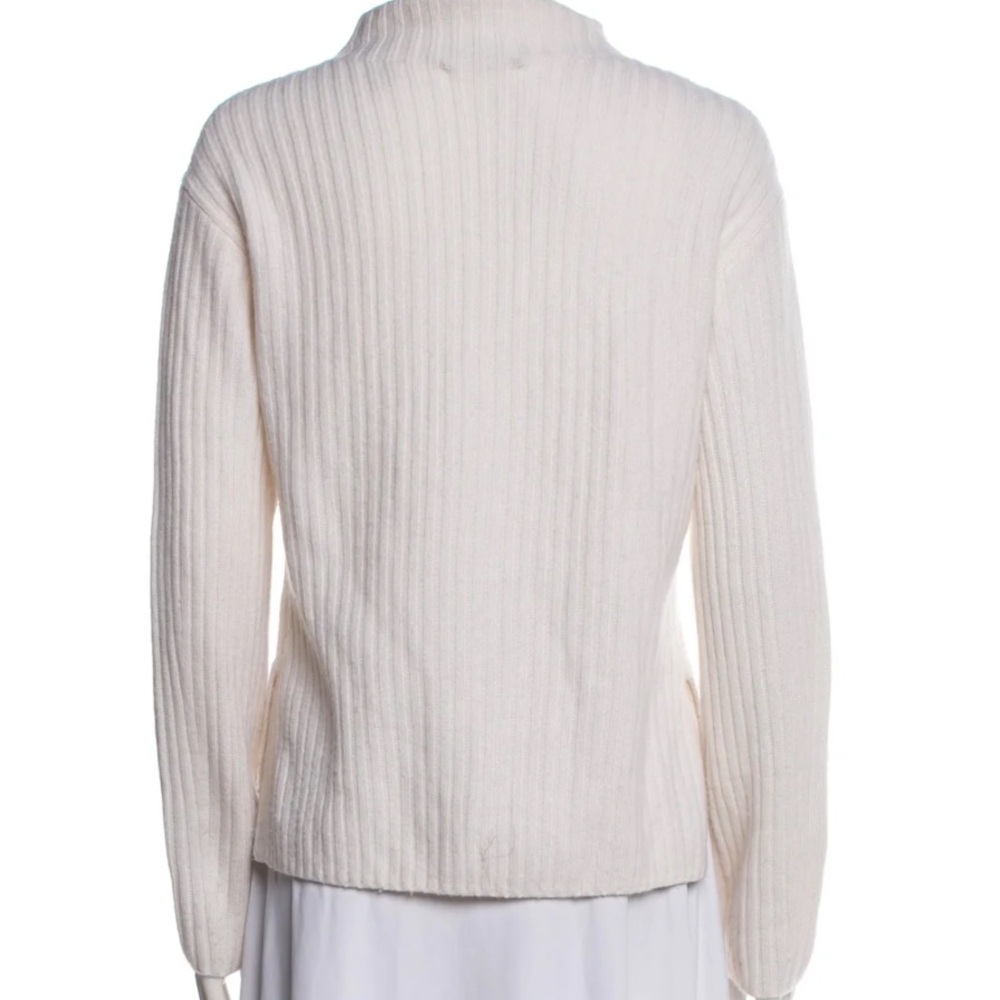 Vince Women's Wool Mock Neck Sweater - Picture 5 of 7